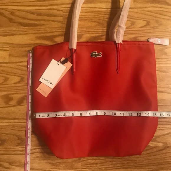 Lacoste BNWT tote bag purse 👜 - Picture 2 of 6